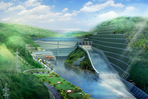 蜀山老挝南塔河1号水电站项目